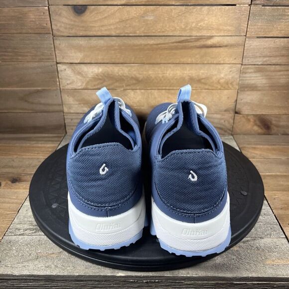 Olukai Shoes Womens Size 11 Huia Casual Sneaker Blue Mesh Round Toe NO INSOLES - Picture 4 of 10